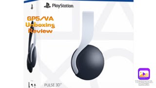 GP5/VA Unboxing Review: Pulse 3d wireless headset for PS5