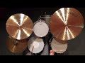 istanbul agop traditional dark crash cymbal 22