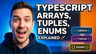 Arrays, Tuples & Enums in TypeScript 🚀 | Explained with Examples