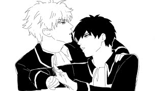 ［手书描改］Ginhiji/银土 Gintoki x Hijikata Trouble Maker- Now