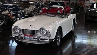 1963 Triumph TR4 Walk Around and Ride Along at the Sun Valley Auto Club