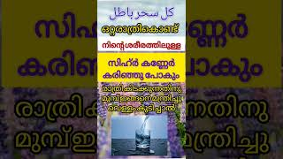 സിഹ്ർ കണ്ണേർ കരിഞ്ഞു പോകും #malayalam #quran #islamicshorts