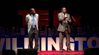 Two Poets, One Vision: The Art of the Spoken Word | The Twin Poets | TEDxWilmington