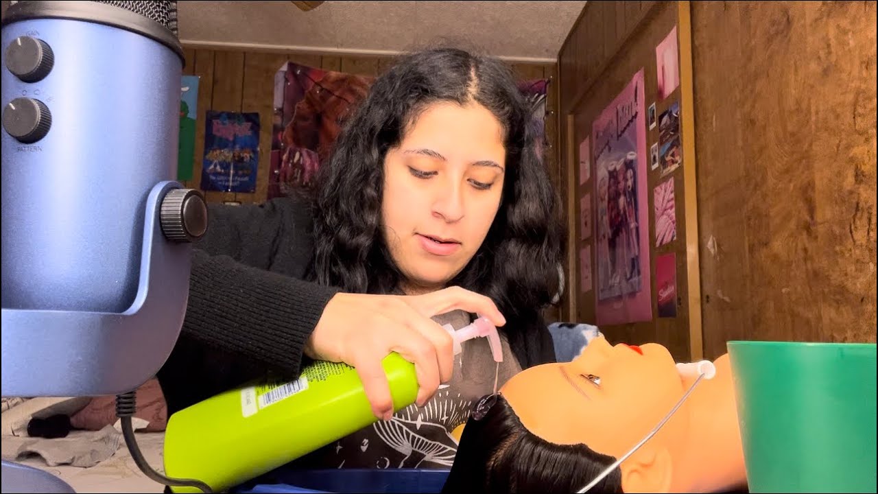 Hairwashing Asmr Youtube