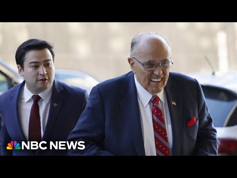 Jury Deliberating In Giuliani Election Worker Defamation Case - The ...