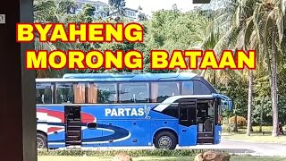 ROAD TRIP MANILA TO MORONG BATAAN On a PARTAS LUXURY BUS