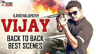 Thalapathy VIJAY Back To Back Best Scenes | 2019 Latest Telugu Movies | Mango Telugu Cinema