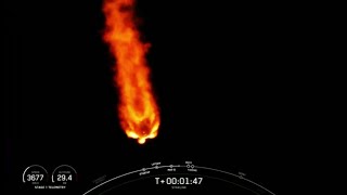 SpaceX Falcon 9 B1062 launches second generation Starlink Group 5-1 from Cape Canaveral's SLC-40.