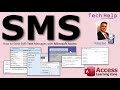 How to Send SMS Text Messages to a Mobile Cell Phone with Microsoft Access VBA. Also Works in Excel.