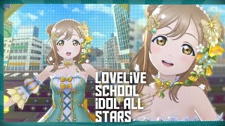 [스쿠스타] 「Evergreen」하나마루 이벤트 UR ver. Lovelive school idol festival All stars Hanamaru Special Stage