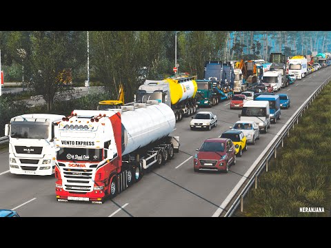 ETS2 Mods V1.45 | AI Traffic Intensity Pack By DB Creation | ETS2 Mods ...