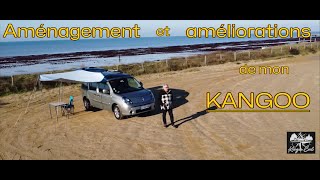 Aménagement de mon KANGOO et améliorations, #vanaménagé #roadtrip, #kangoocool, #voyages,#vanlife