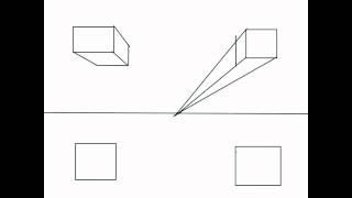How To Draw Cubes And Rectangular Solids In One Point Perspective