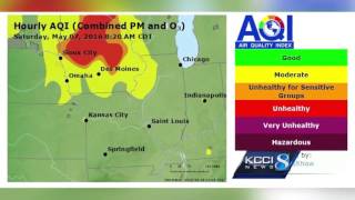 Fires in Canada, Minnesota cause smokey Iowa skies