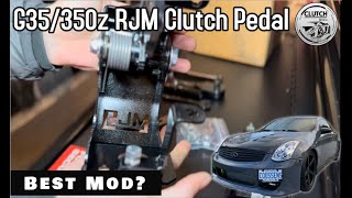 CLUTCH PEDAL ISSUES FIXED!!! (G35/350Z) RJM clutch pedal install!