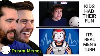 Nogla \u0026 Terroriser REACT to Dream Face Reveal MEMES!