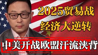 2025中美幹架歐盟遭殃，世界經濟形式大逆轉，歐盟主席汗流浹背#纪实 #时间 #經濟 #窦文涛 #历史 #圆桌派  #文化 #聊天 #川普 #中美关系 #推薦 #熱門