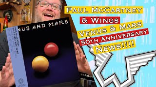 Venus and Mars 50th Anniversary Half Speed Master News!!!! 🗞️ #paulmccartneyandwings