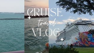 We Tried Zip Line and Water Slide on The Cruise ✨| Genting Dream Cruise Travel Vlog | SG-MY-SG 🚢