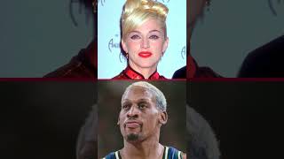 The Fiery '90s Fling Between Madonna And Dennis Rodman #shorts #celebrity