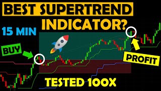 Is this the BEST Supertrend Indicator? 🤔 (Trading Strategy Tested 100 Times)