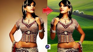 ✅✅Photoshop Tutorial : How to Change Background Using Quick Selection Tool Ep10