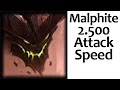 Malphite Max Attack Speed Solo Baron HD