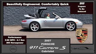 2007 Porsche 997 911 Carrera S Cabriolet | Walk Around Video | In Depth Review | A True Legend