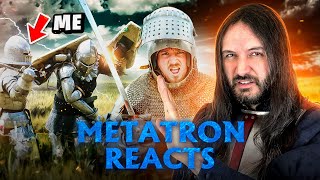 Medieval Fighting was kind of... Insane: Metatron REACTS