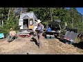 reopening a 2000 year old trade route. work party on the klickitat sisters trail