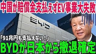 【海外の反応】「ヤバイ支払えない！」中国ＥＶメーカーBYDが日本進出するも、全く売れずに完全撤退！多額の賠償金に唖然…ｗ【俺たちのJAPAN】