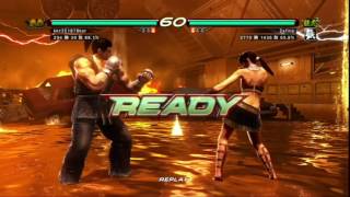 鉄拳 6 tekken ポール vs ザフィーナ