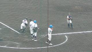 聖望学園高校野球部 シートノック（2019年度 秋季埼玉県高等学校野球大会_181005）