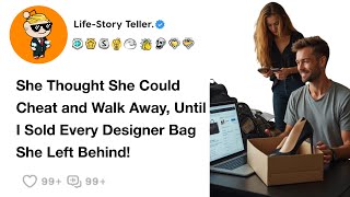 She Cheated and Left Her Designer Bags Behind… So I Sold Everything and Made a Fortune!