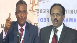 Madaxweyne Farmaajo VS Siyaasi Abdirahman Cabdishakuur