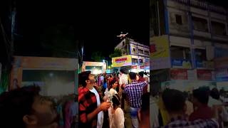 Chasing the stars and the city's glow during Durga Puja nights! 🌃✨#islampur #nightview #bangal