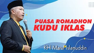 KH Maruf Islamuddin Terbaru 2023 Sholat Puasa Sing Iklas Live Lalung Sukoharjo