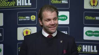 Robbie Neilson applauds Hearts squad after sealing place in Scottish Cup final