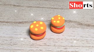 Shorts - How to clay Hamburger | ปั้นดินน้ำมัน | ปั้นดินเบา ปั้นดินเกาหลี