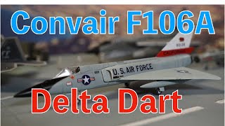 1/144 Convair F106A Delta Dart.made by F-toys.エフトイズ　デルタダート戦闘機.#candytoy