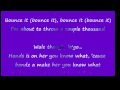 Juicy J Ft. Trey Songz and Wale Bounce It Lyrics