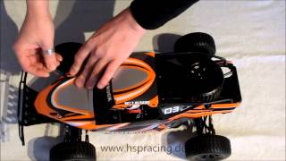 HSP RC BREAKER Unpacking Trophy Sand Truck 1:10