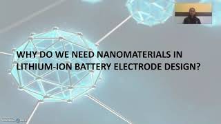 Nanomaterials in lithium-ion battery electrode design