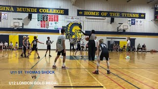 U11 St. Thomas Shock vs U12 London Gold Medal