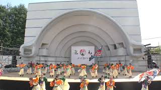 【4K】湊や（原宿表参道元氣祭 スーパーよさこい 2024/代々木公園ステージ)