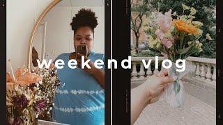 WEEKEND VLOG│Reading a new fantasy book, mini book haul and setting up my bullet journal