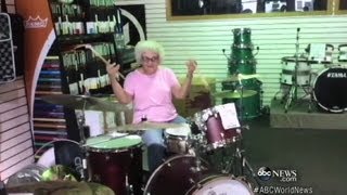 Rockin' Grandma Drummer Mystery Solved