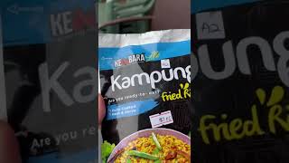 Bought Kembara instant packed food from @roszinhealth04. Our first time and it really taste good!