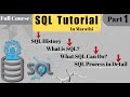 SQL Tutorial In Marathi || SQL For Beginners.