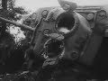 Destroyed M4 Sherman tanks in Normandy